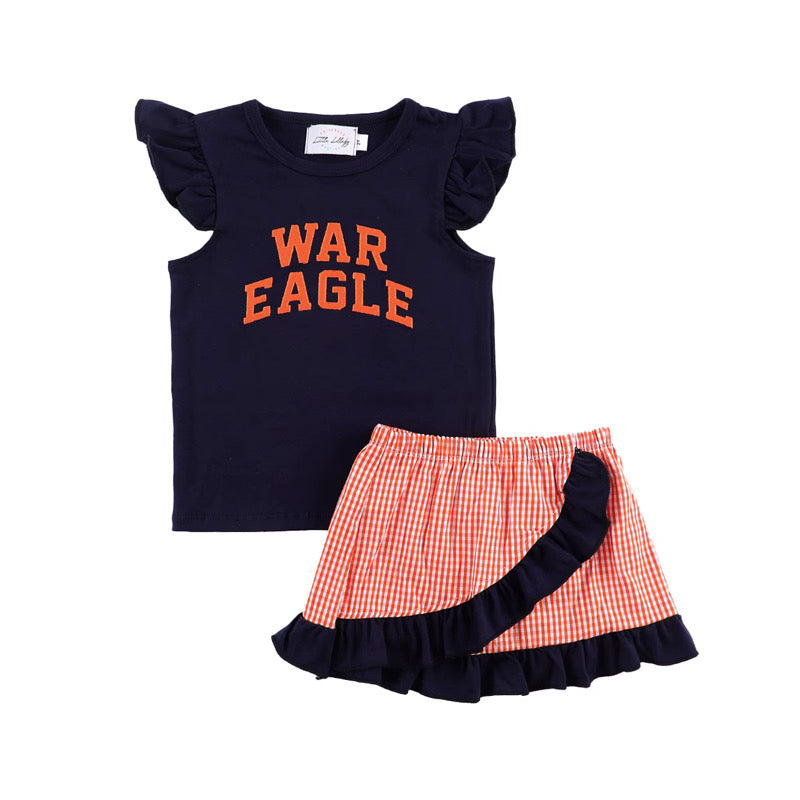 Girls Auburn Gameday Skort