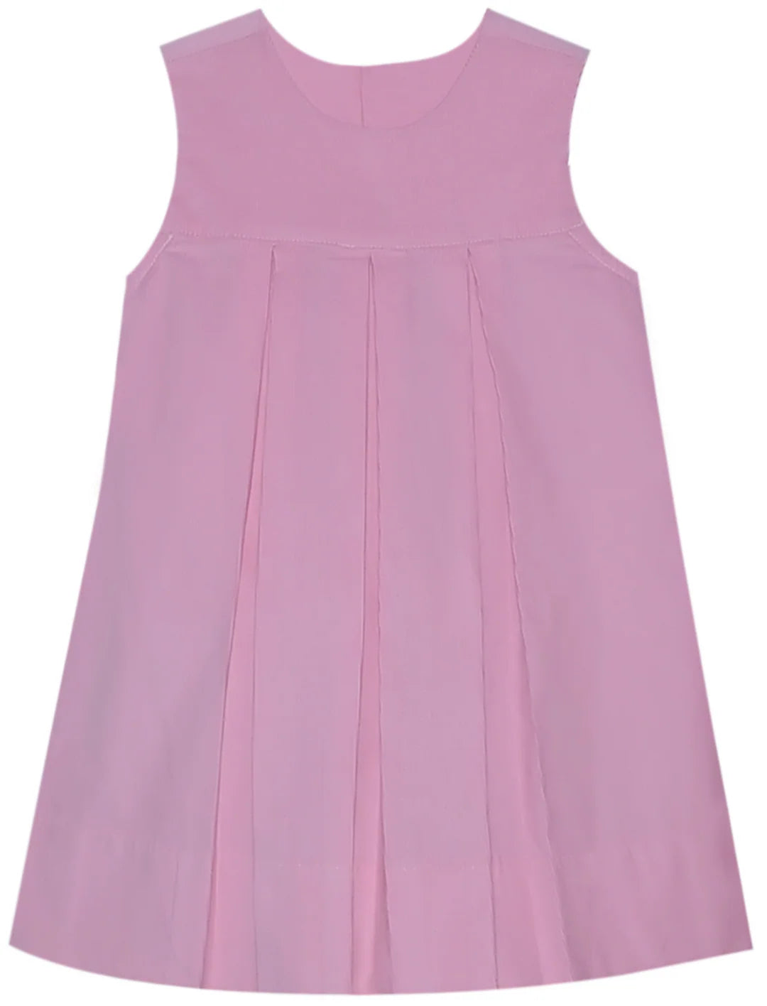 Girls Pink Corduroy Dress