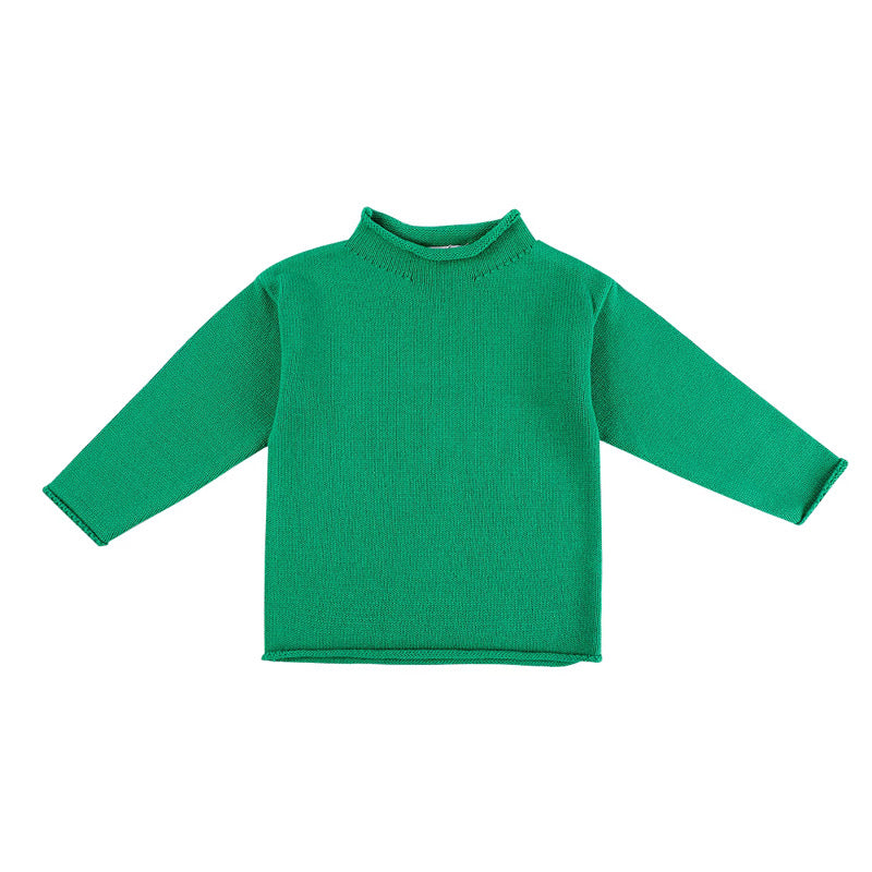 Kelly Green Rollneck Sweater