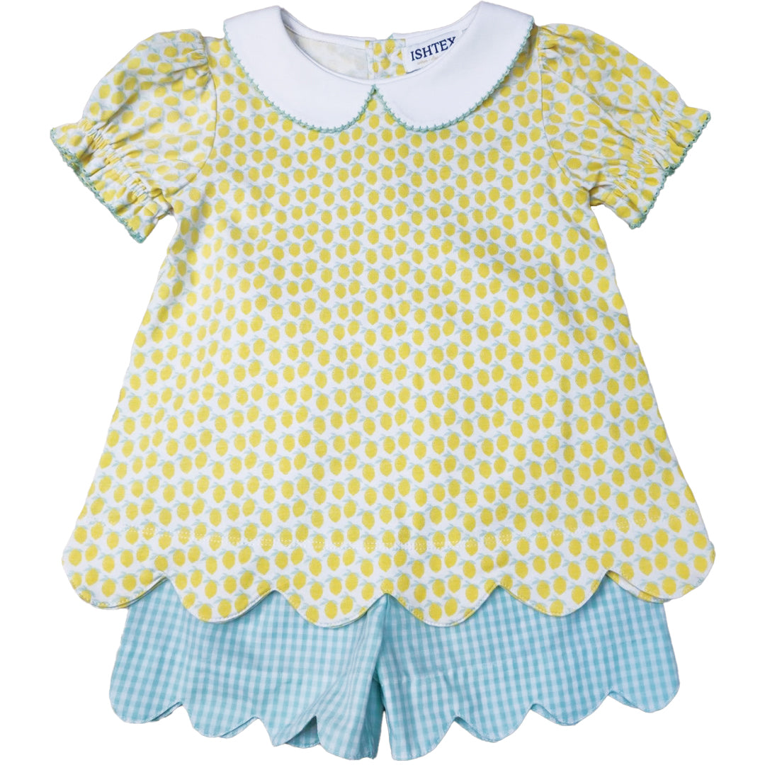 Lemon Girl’s Short Set