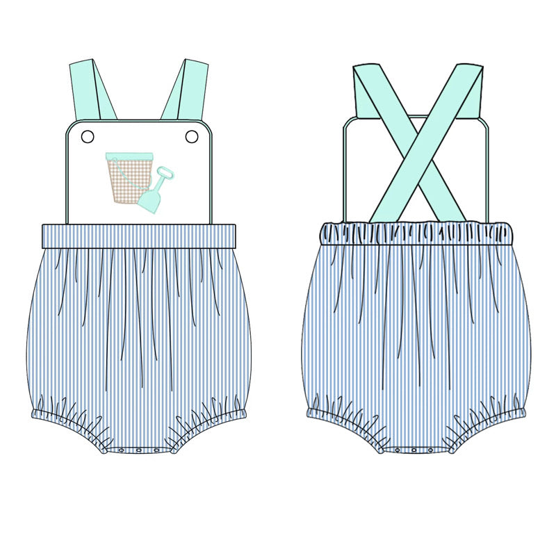 Boys Sand Bucket Sun Suit Bubble