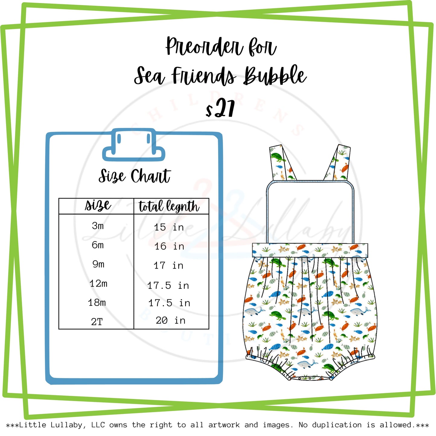 Sea Friends Unisex Bubble