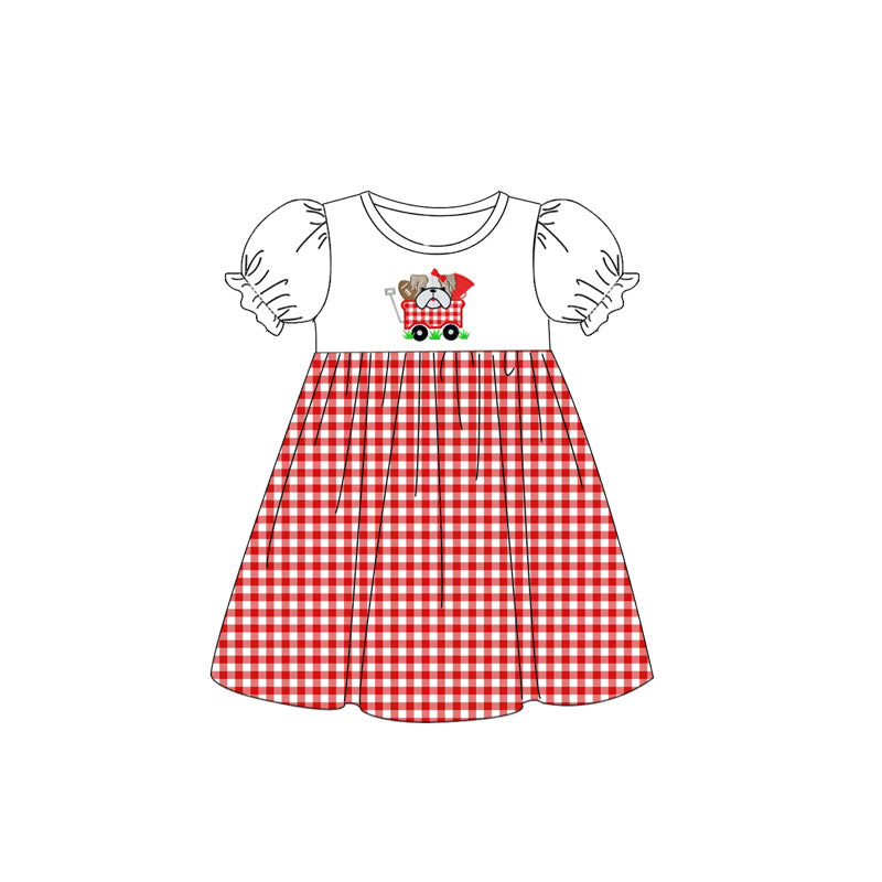 Girls Bulldog Football Dress