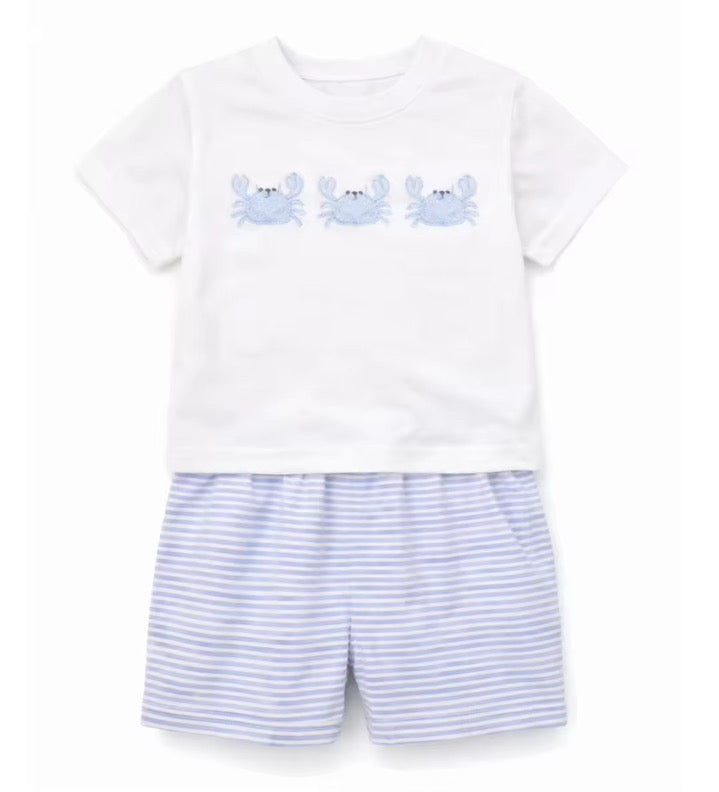 Boys Crab Short Set