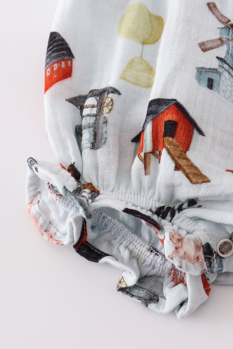 Farm Muslin ruffle bubble