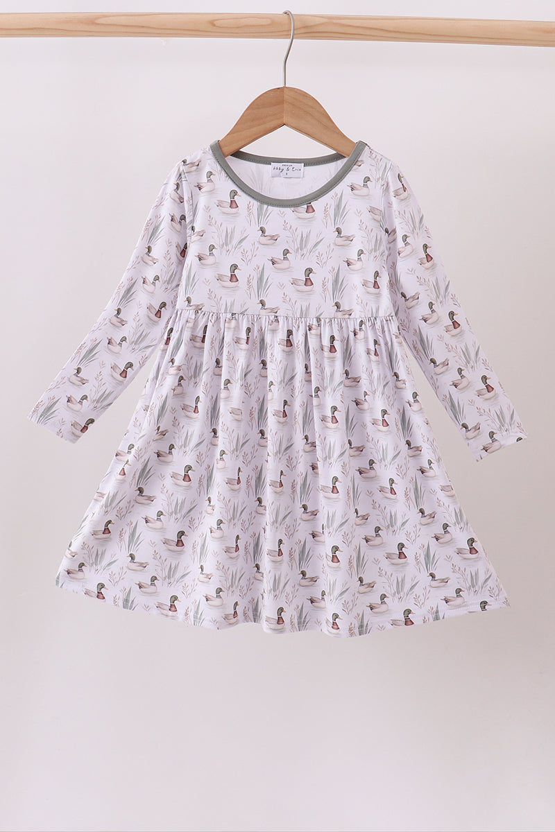 Mallard Print Dress