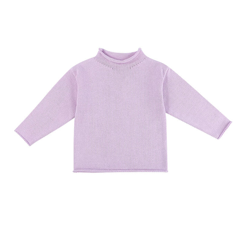 Lavender Purple Rollneck Sweater