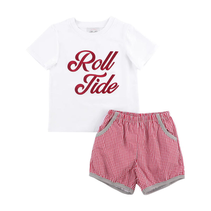 Boys Alabama Gameday Short Set