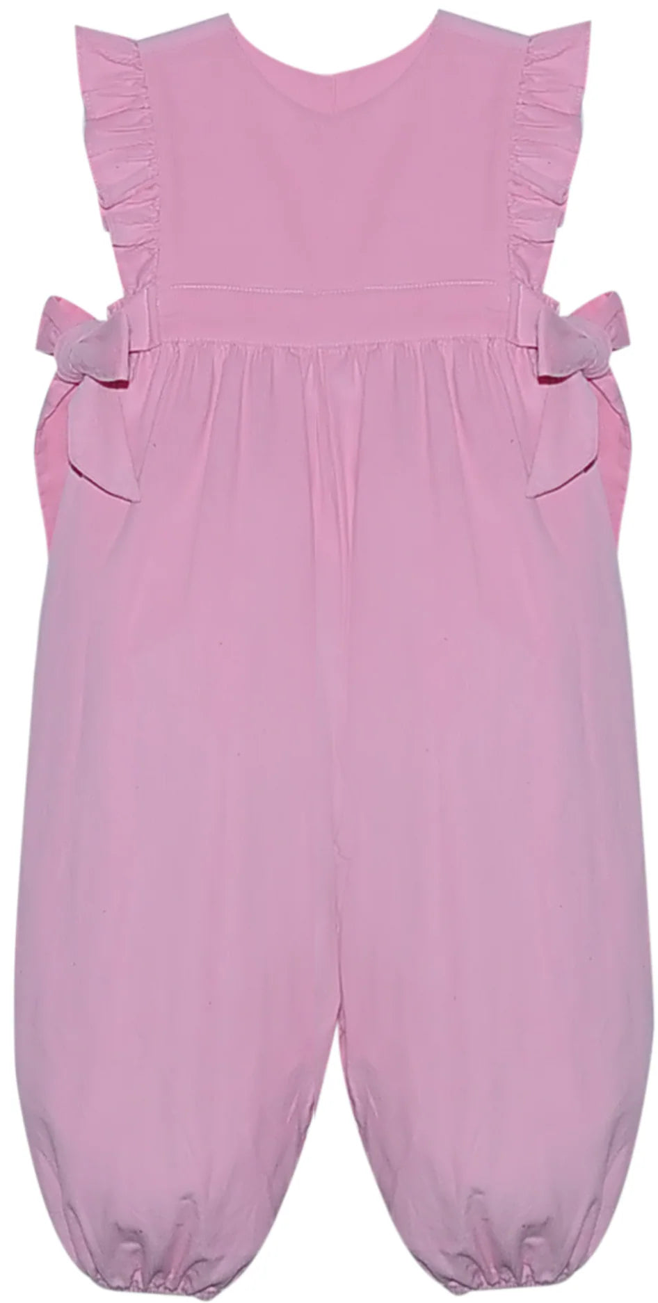 Girls Pink Corduroy Longall