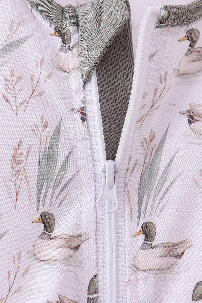 Mallard Duck Print Pajamas