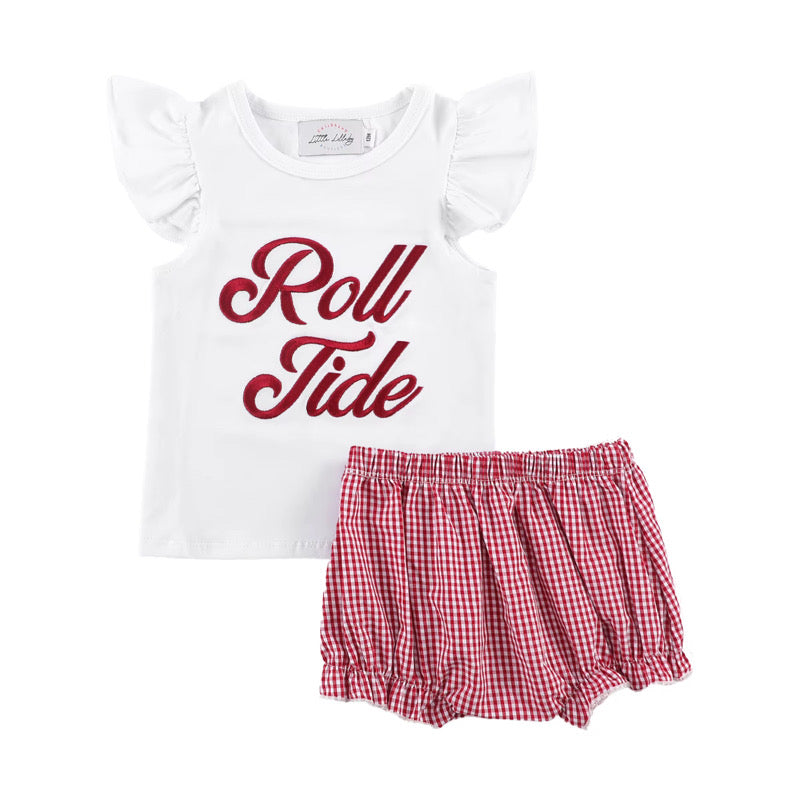 Girls Alabama Diaper Set