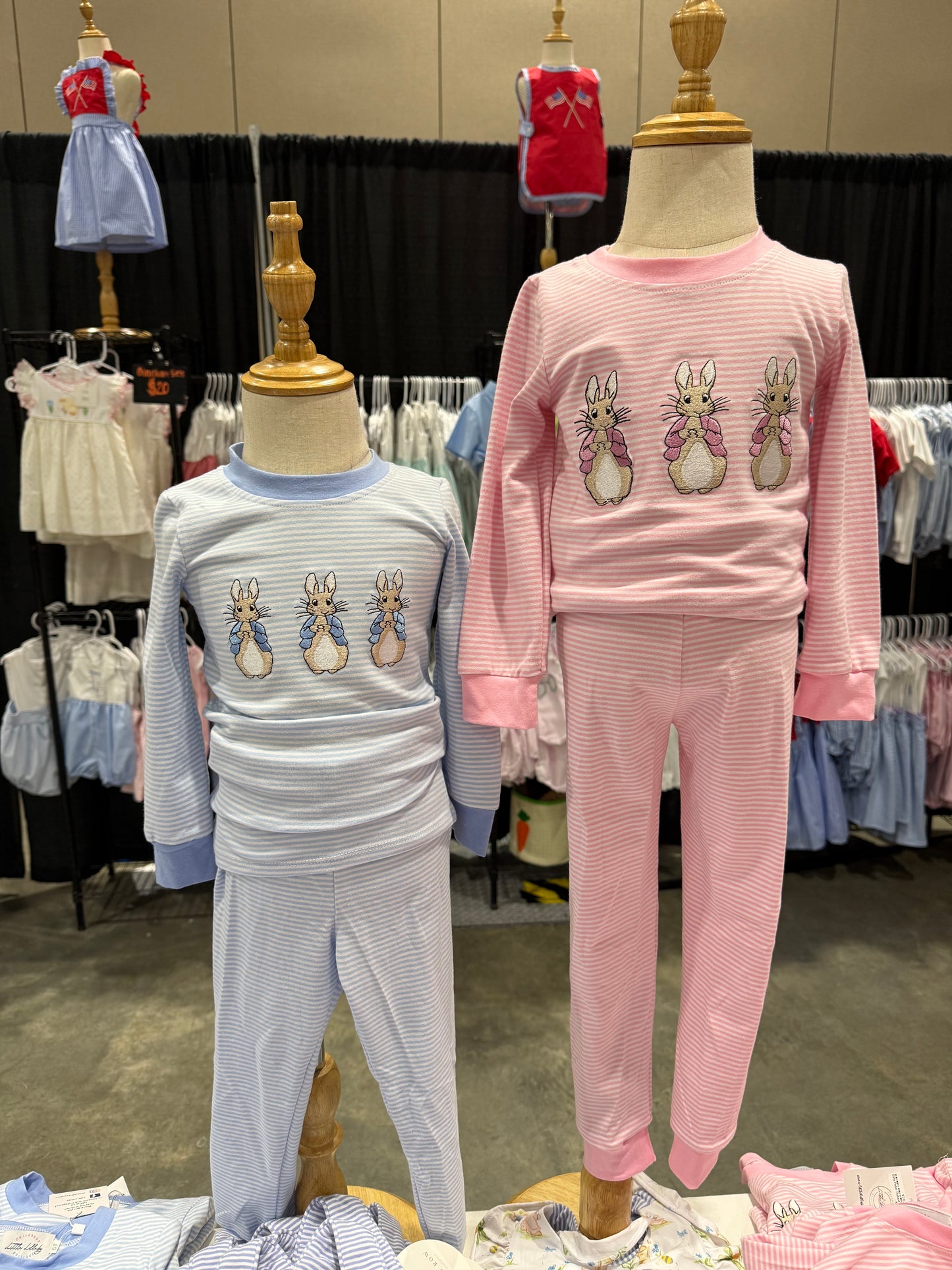 Girls Peter Rabbit Easter Pajamas
