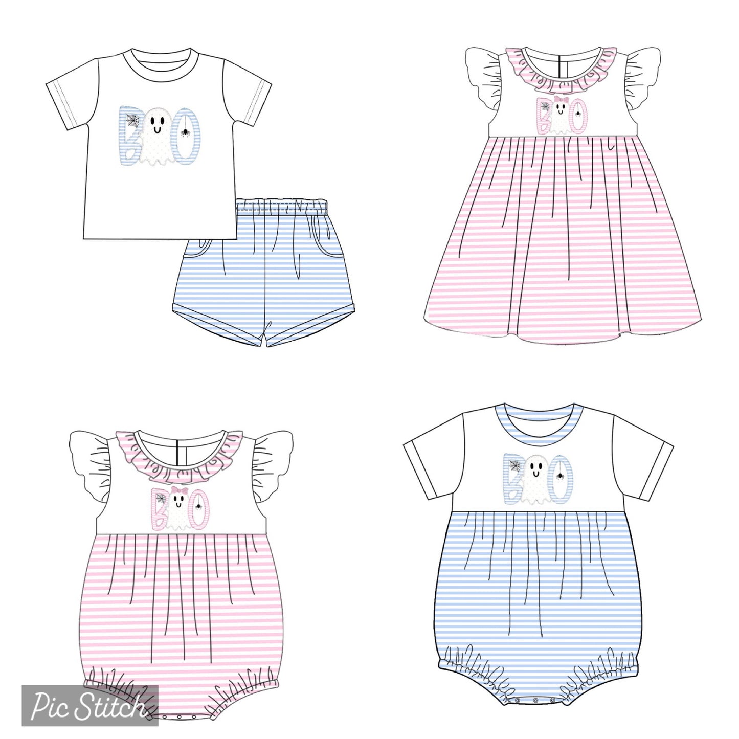 Girls Boo Dress
