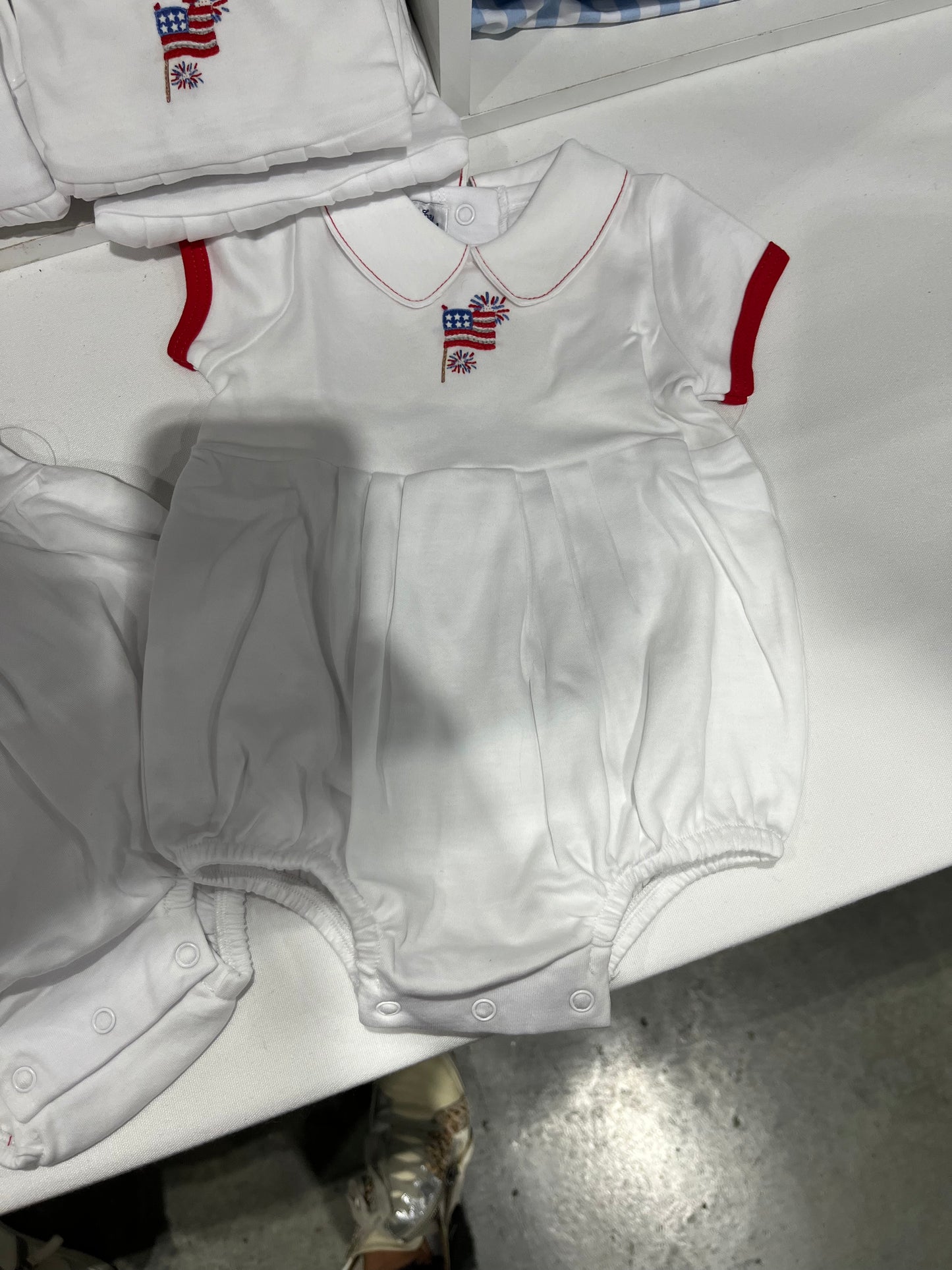 Magnolia Baby Red, White and Blue American Boy Bubble