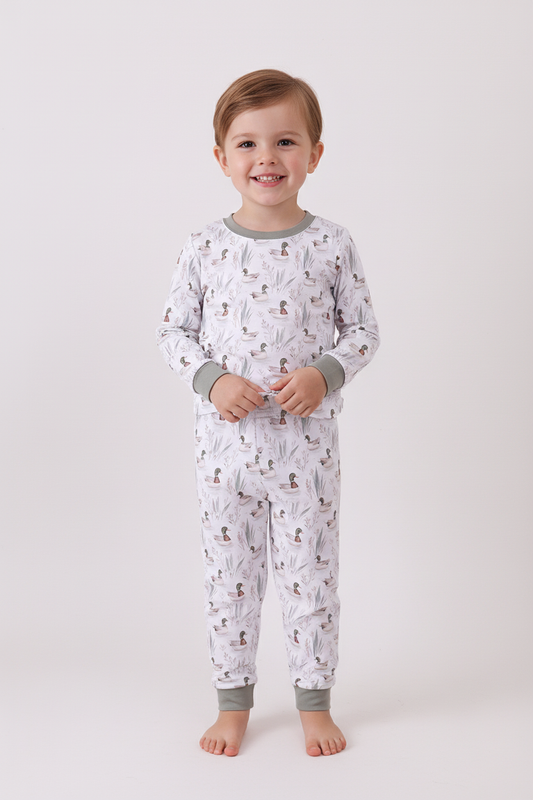 Mallard Duck Pajamas 2 Piece Set