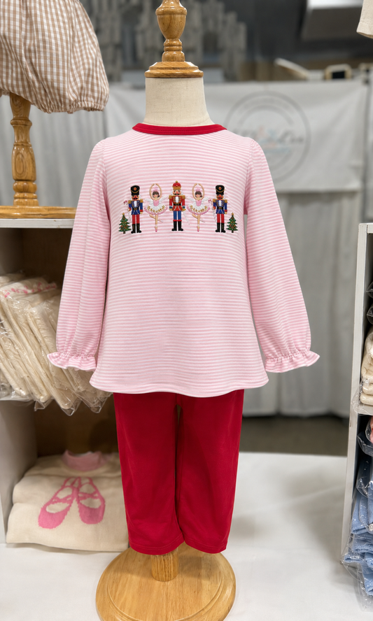 Preorder Girls Nutcracker Pants set