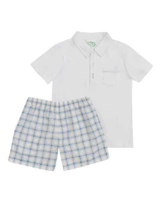 Towns Collared Shirt Set