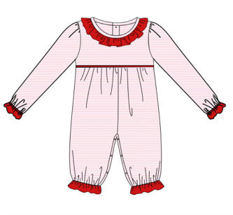 Preorder Girls Pink and Red Longall