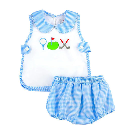 Boys Tee Time Diaper Set