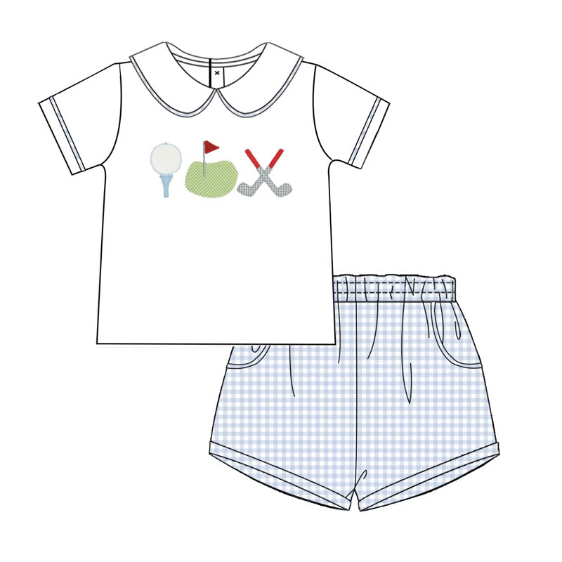 Boys Tee Time Short Set