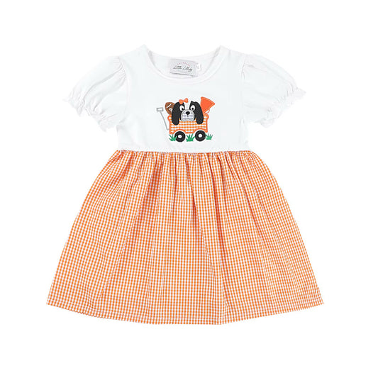 Girls Dog Football Dress