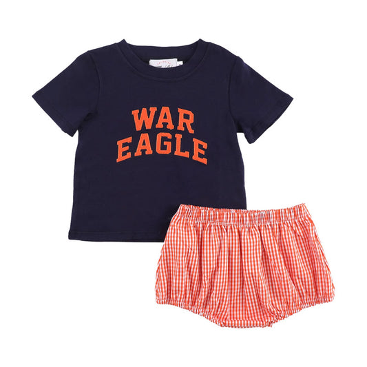Boys Auburn  Diaper Set
