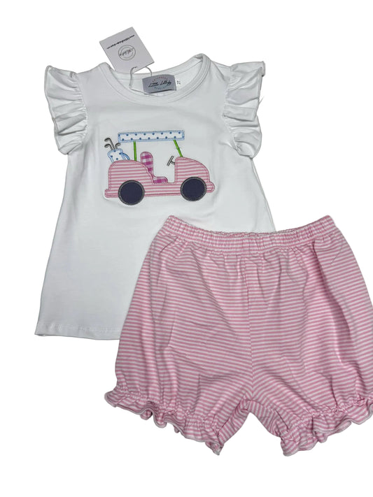Girls Hole In One Golf Short Set
