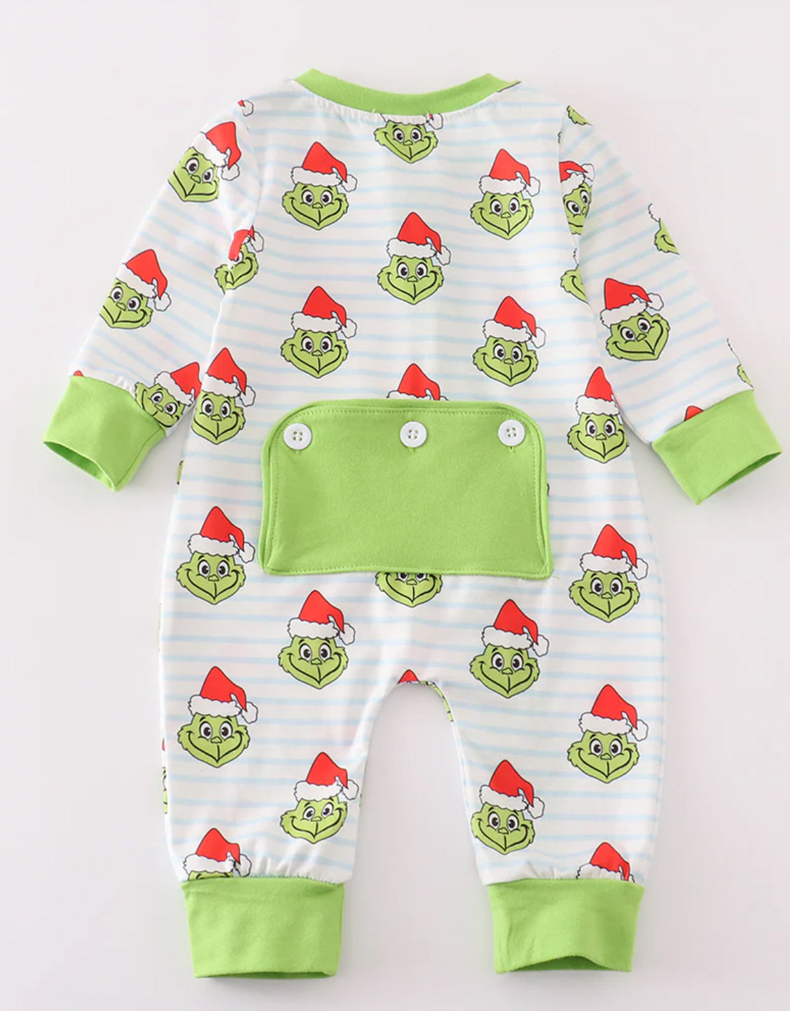 Boy’s Grinch Zipper Pajamas