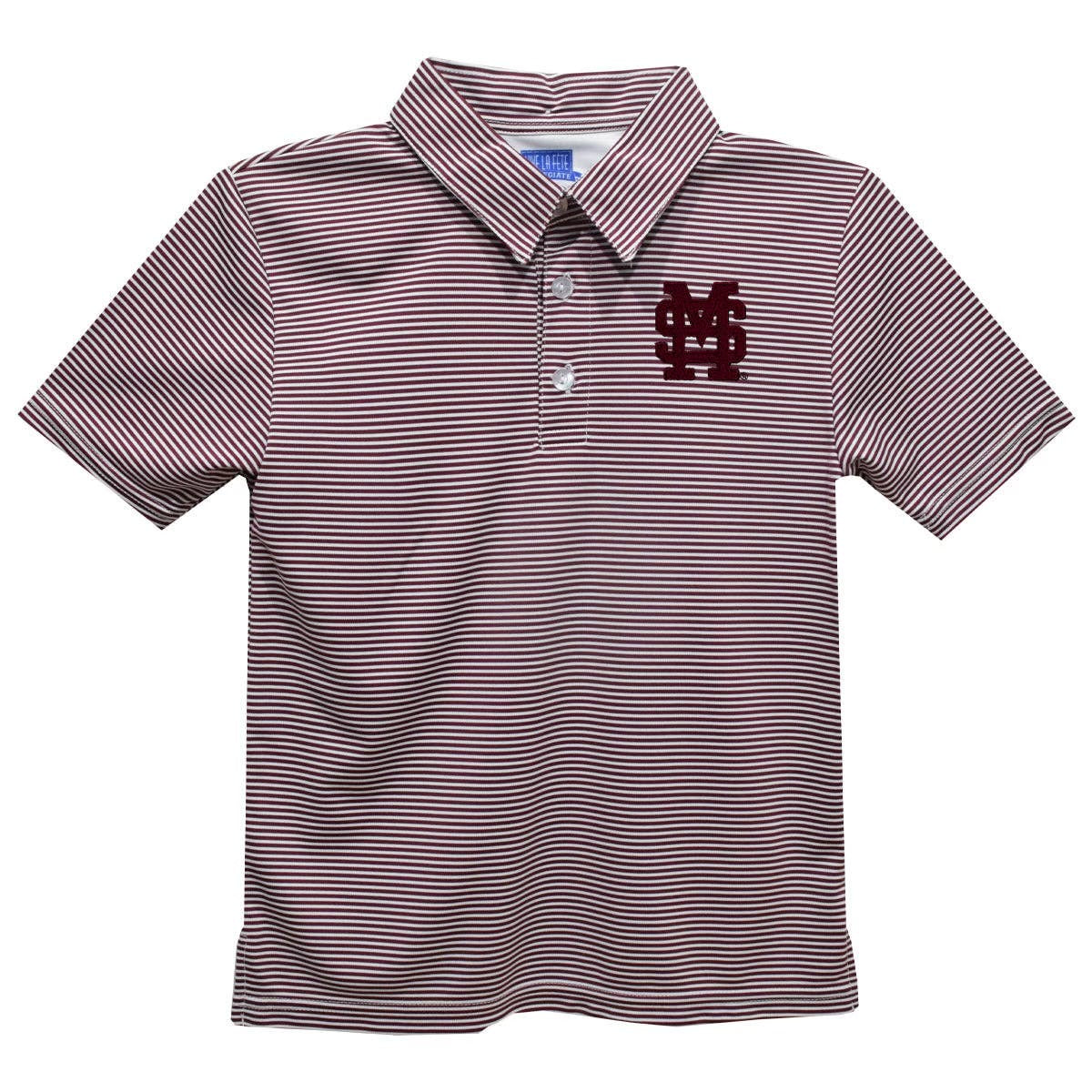 Mississippi State University Logo Short Sleeve Polo (Copy)