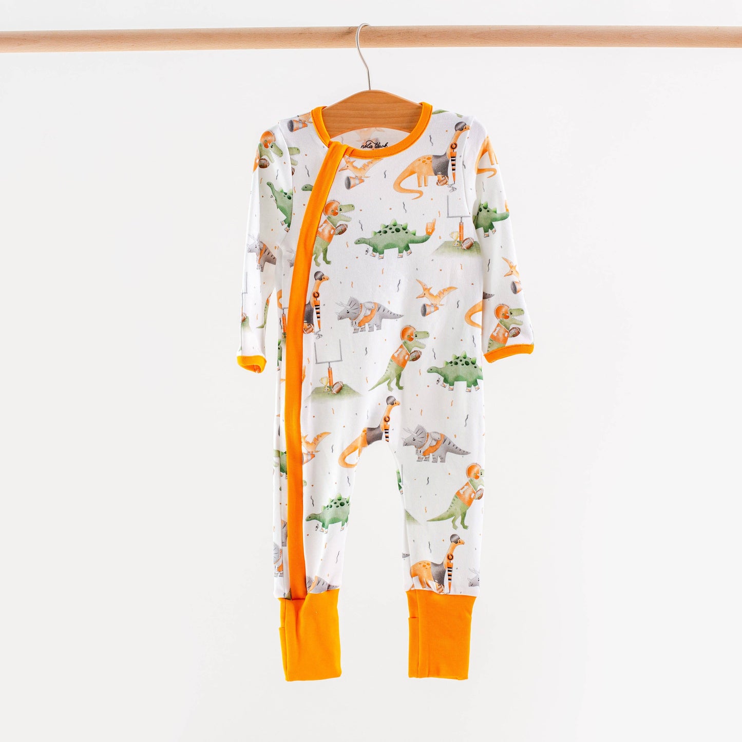 Tennessee Dinos All-Stars Organic Cotton Kids Pajamas 2 Piece Set