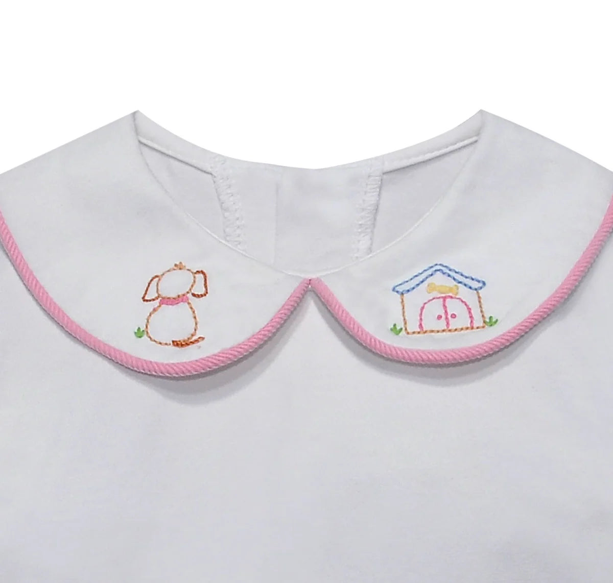 Girls Hand Stitched Dog House Cord Pants set