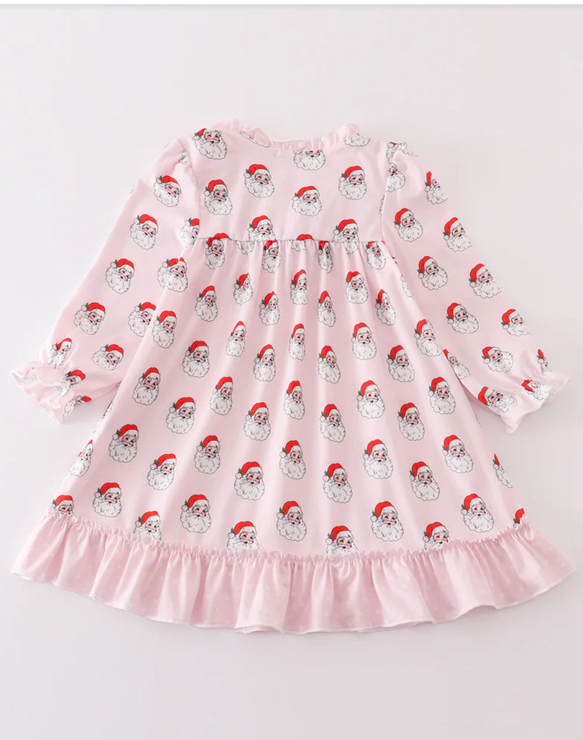 Girl’s Pink Santa Clause Gown