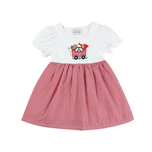 Girls Bulldog Football Dress