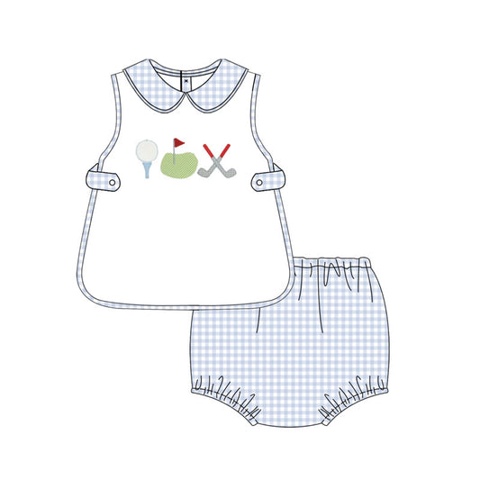 Boys Tee Time Diaper Set Preorder