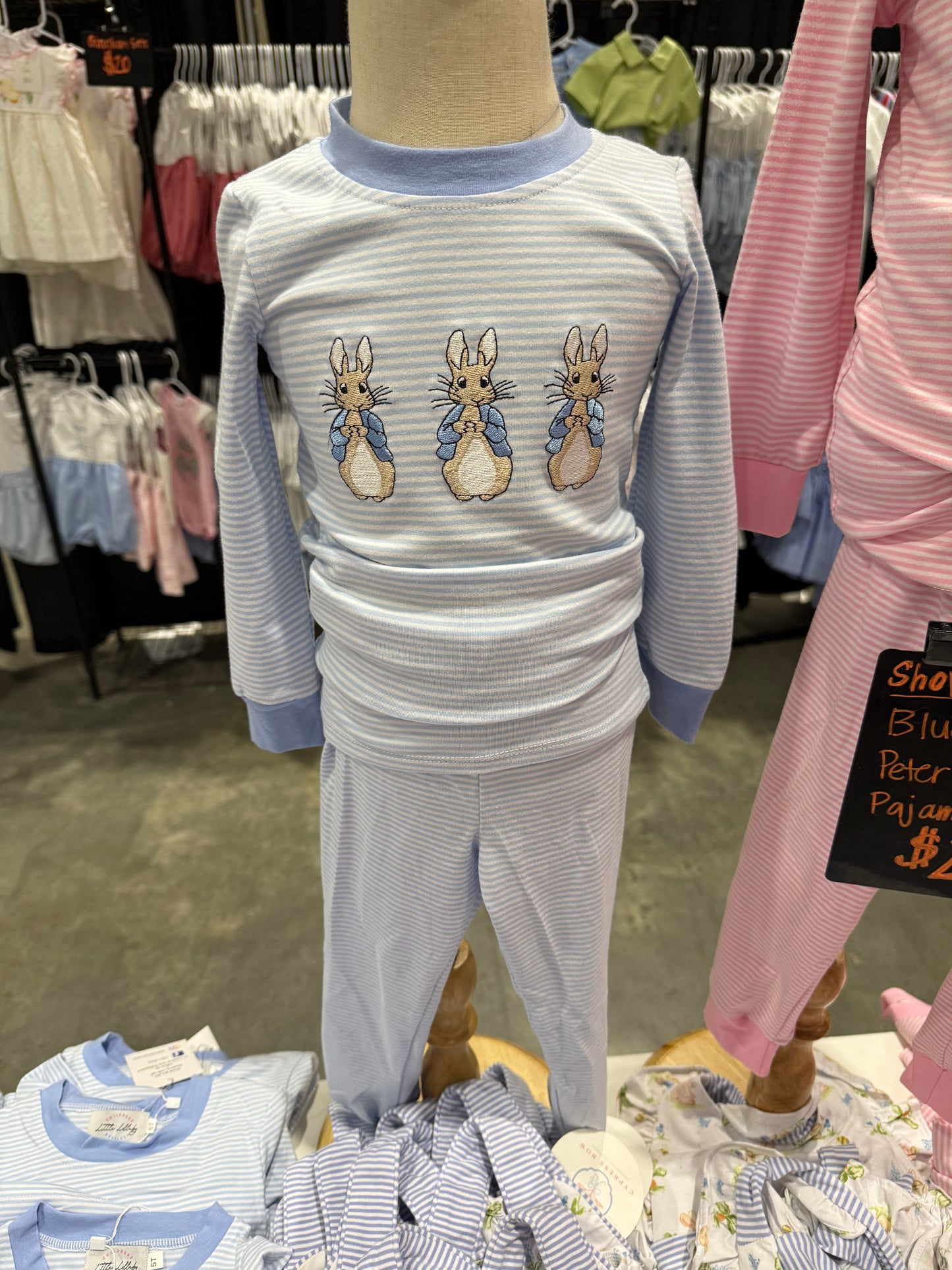 Boys Peter Rabbit Easter Pajamas
