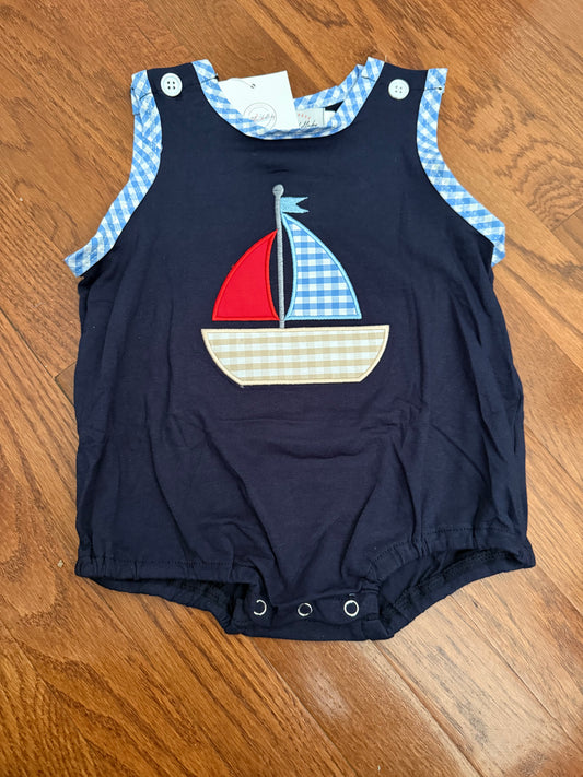 Boys Sailboat Bubble