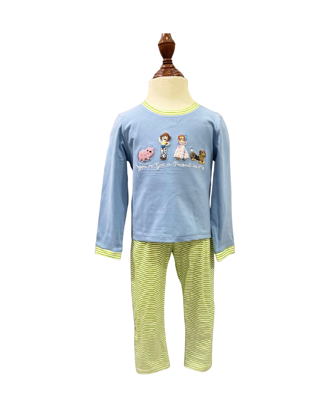 Girls Character French Knot Legging Set Preorder