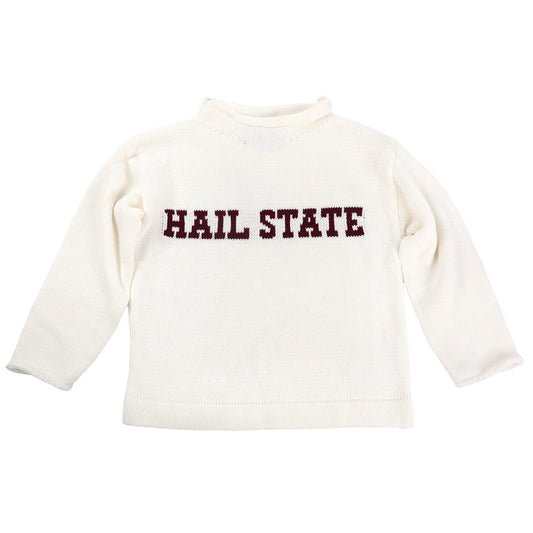 Hail State Roll Neck Sweater
