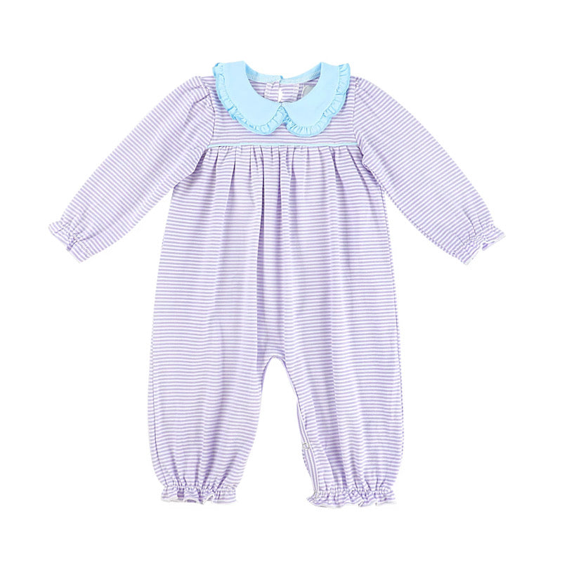 Girls Light Blue and Light Purple Longall