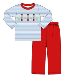 Preorder Boys Nutcracker Pants Set