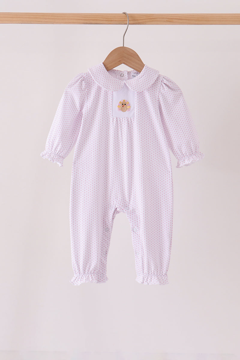 Girls Knit Turkey Longall