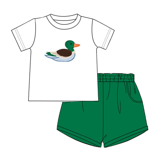 Boys Mallard Duck Short Set