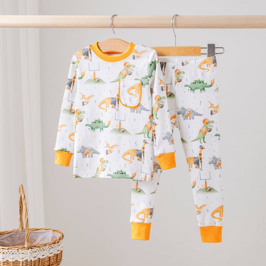 Tennessee Dinos All-Stars Organic Cotton Kids Pajamas 2 Piece Set