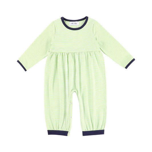 Boys Light Green and Navy Longall