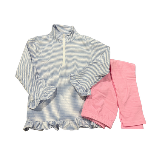 Girls Baby Pink Leggings