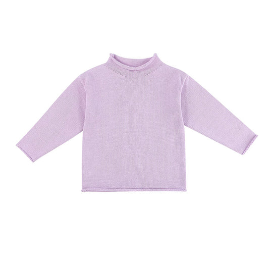 Lavender Purple Rollneck Sweater