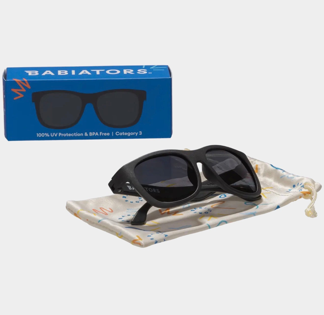 Babiators Jet Black Navigator Sunglasses