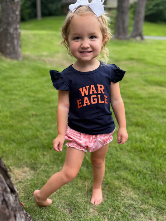 Girls Auburn  Diaper Set