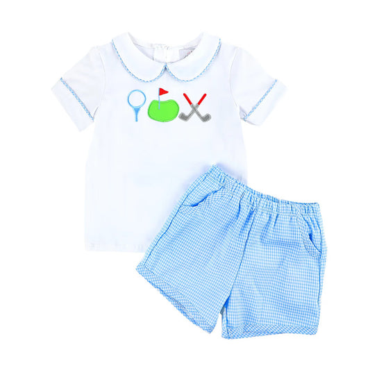 Boys Tee Time Short Set