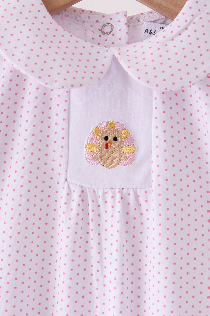 Girls Knit Turkey Longall